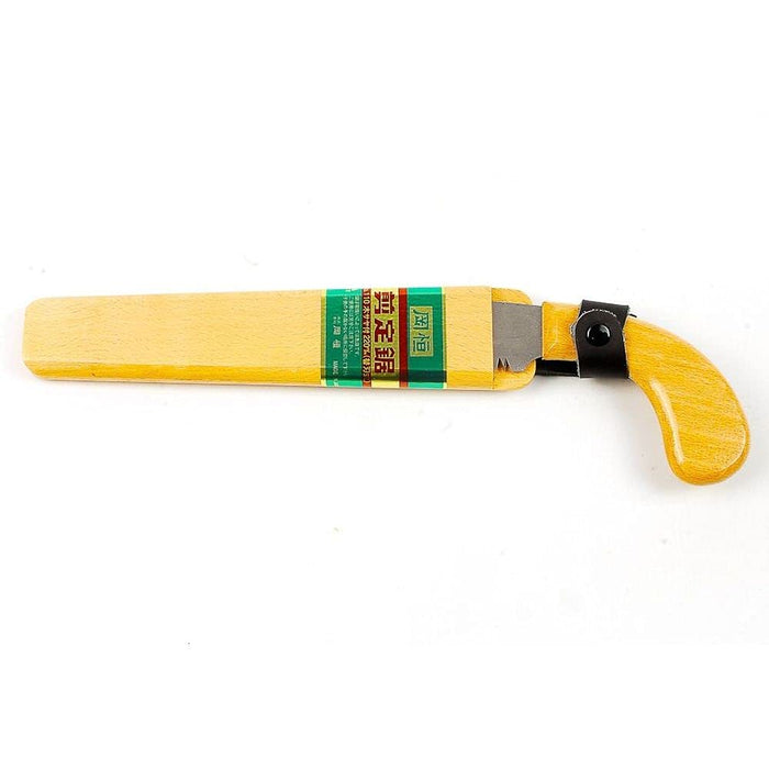 Okatsune 110 Pruning Saw with Wooden Sheath - High-Quality Garden Tool
