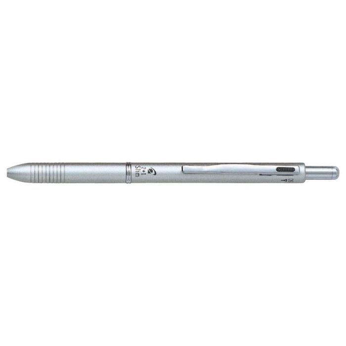 Pilot 2+1 Slim Silver Shaft Bkh2Srs Multifunction Writing Tool-Kiichin - The #1 Place for Japanese Goods in Your Hand!