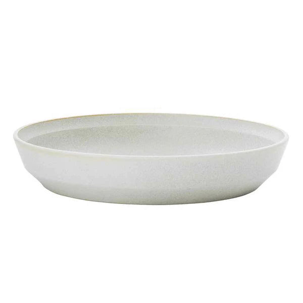 KINTO Fog Ash White 215mm Deep Plate Microwave Dishwasher Safe 26481