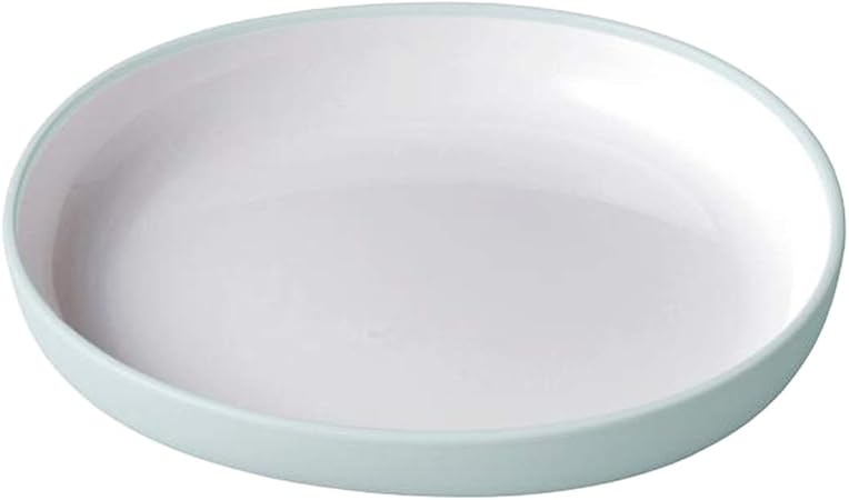 KINTO Bonbo Kids Plate 170X160mm Blue Gray Microwave Dishwasher Safe Gift