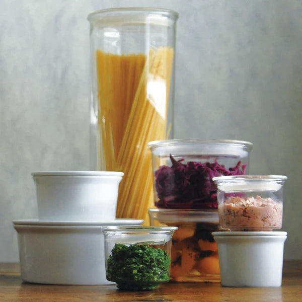 KINTO   Cast Canister 60x50mm Heat-Resistant Glass Storage Container