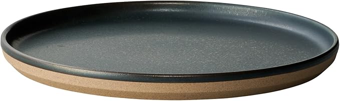 KINTO Clk-151 250mm Black Plate - Microwave & Dishwasher Safe