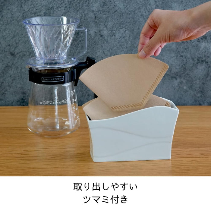 Hario Trapezoid Coffee Filters 1-4 Cups 160 Sheets FSC Certified Japan Made