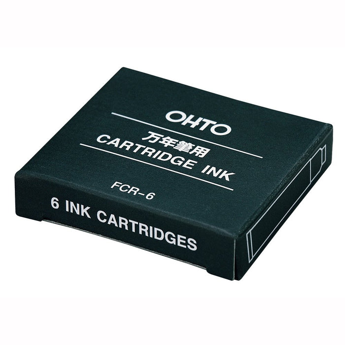 Ohto Black FCR-6 Cartridge Fountain Pen - Premium Writing Tool-Kiichin - The #1 Place for Japanese Goods in Your Hand!