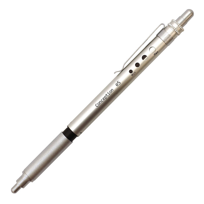 Ohto Sharp 0.5mm Silver Concept Ohto Sp-1505C-Sv - Premium Quality-Kiichin - The #1 Place for Japanese Goods in Your Hand!