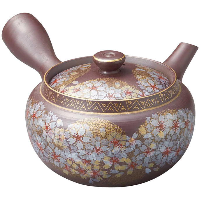 Santo 300ml Banko Ware Teapot Kutani Painting for Two - Japanese Design