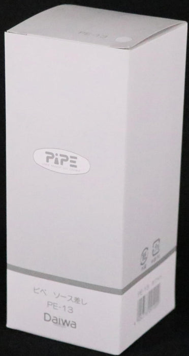 Daiwa White Sauce Dispenser 200ml Matte Body with Pipette Made in Japan