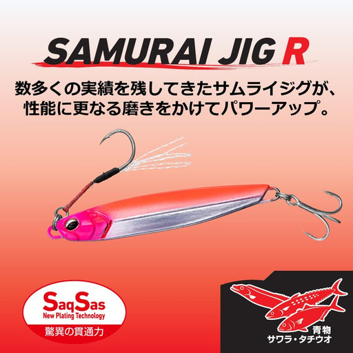 Daiwa Samurai Jig R 30G Shore Jigging Sagoshigurin Zebra-Kiichin - The #1 Place for Japanese Goods in Your Hand!