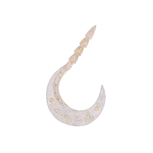 Daiwa Tairaba Necktie Worm Turbo Curly 3.6 Clear Gold Lame-Kiichin - The #1 Place for Japanese Goods in Your Hand!