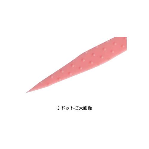 Daiwa Tairaba Silicone Necktie 3D Dot Orange Glitter Red Fang 069878-Kiichin - The #1 Place for Japanese Goods in Your Hand!