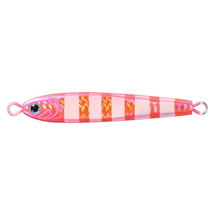 Daiwa Tungsten Jig 100G Hairtail Pink Zebra Glow by Daiwa-Kiichin - The #1 Place for Japanese Goods in Your Hand!