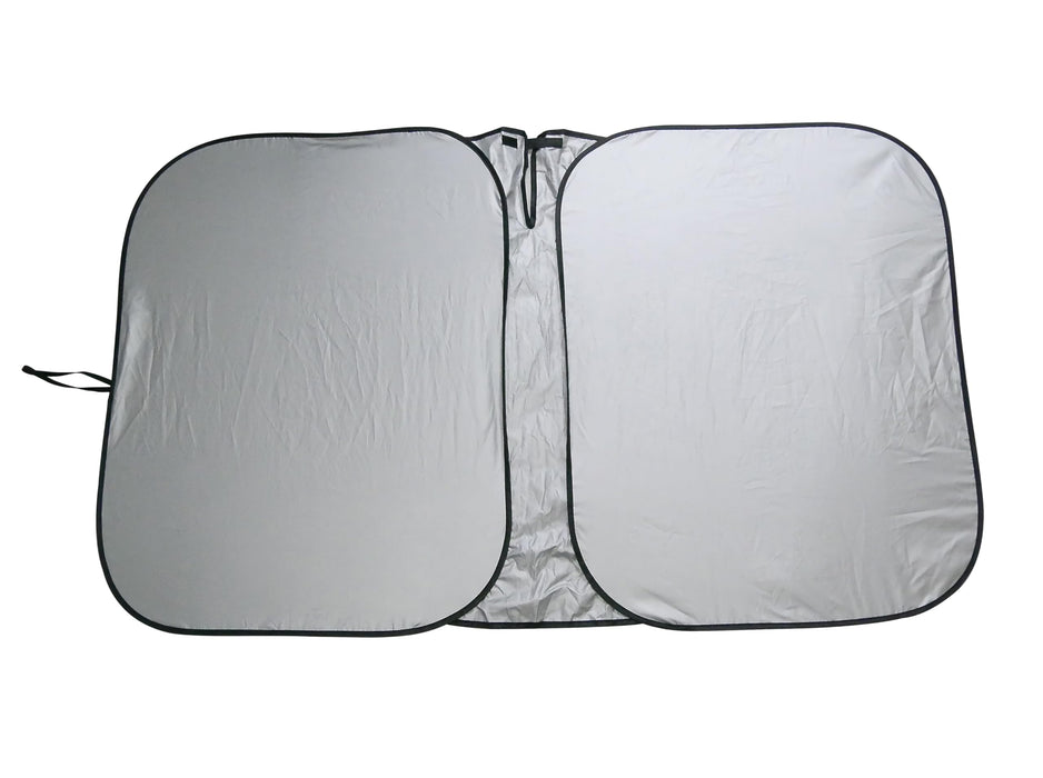 Emerson Large Sunshade for Cars Easy Install 1500x700mm Windshield Sun Visor Clip