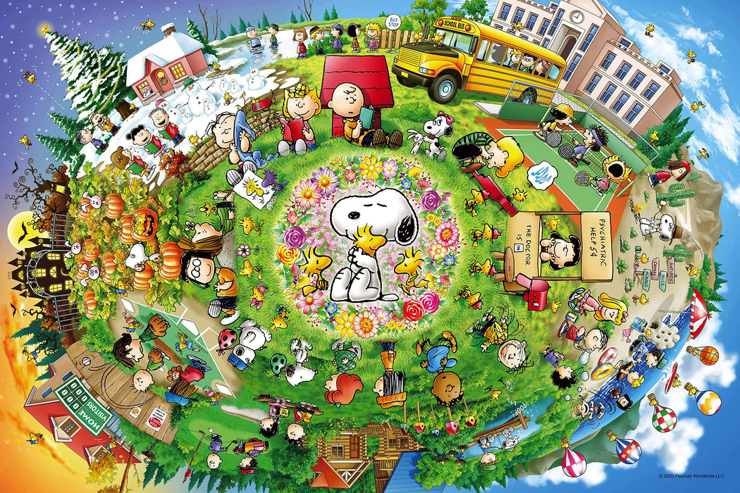 Epoch 1000pc Peanuts Snoopy All Stars Jigsaw 50x75cm-Kiichin - The #1 Place for Japanese Goods in Your Hand!