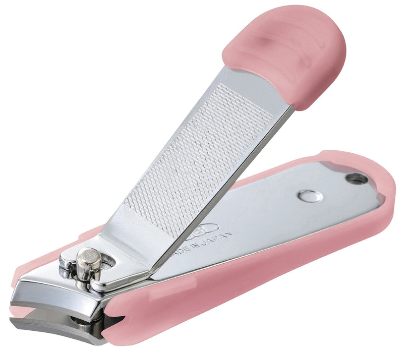 Feather Safety Razor Plié Nail Sharpener for Women - Curved Shatterproof Pink-Kiichin - The #1 Place for Japanese Goods in Your Hand!
