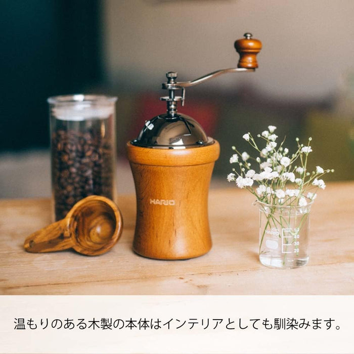 Hario Ceramic Coffee Mill Dome 35g with Gift Wrap Model MCD-2-24