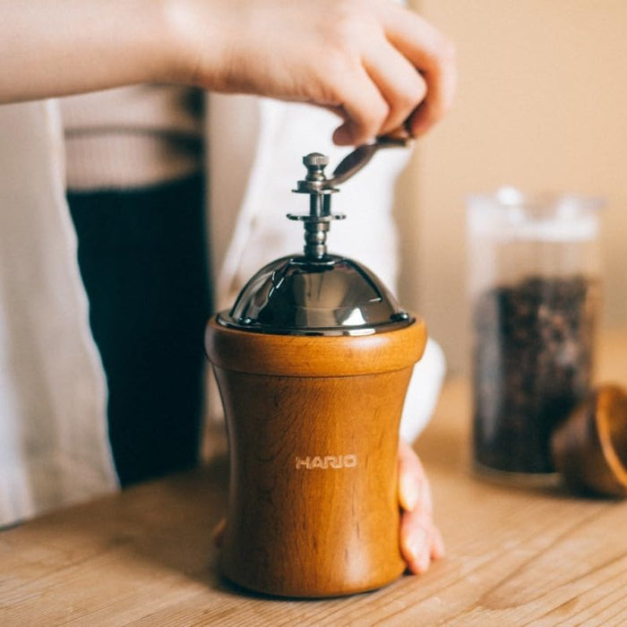 Hario Ceramic Coffee Mill Dome 35g with Gift Wrap Model MCD-2-24