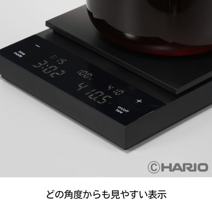 Hario Coffee Scale Polaris Black CST-2000-B Accurate Weighing Gift-Kiichin - The #1 Place for Japanese Goods in Your Hand!