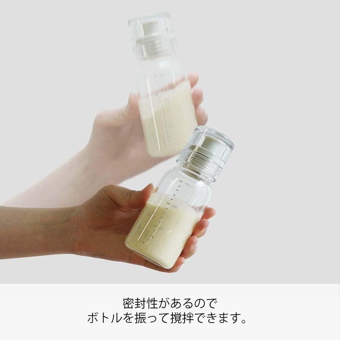 Hario 150Ml Dressing Bottle Slim Safe for Boiling Water Pale Gray-Kiichin - The #1 Place for Japanese Goods in Your Hand!