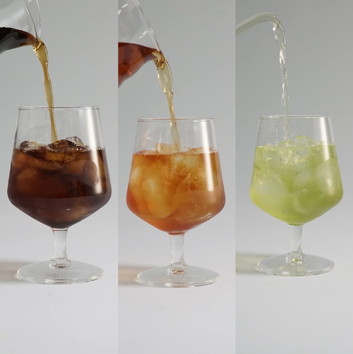 Hario Heat-Resistant Beer Goblet Set of 2 360ml Microwave Dishwasher Safe-Kiichin - The #1 Place for Japanese Goods in Your Hand!