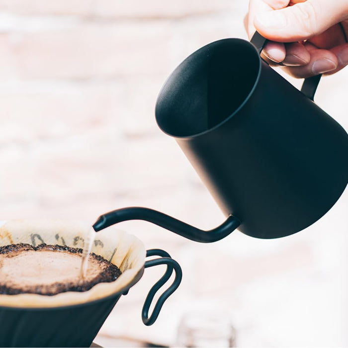 Hario Stainless Steel Coffee Kettle 500Ml Black for Hand Drip Brewing