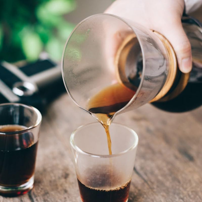 Hario Nel Drip Pot Wood Neck Coffee Maker for 1-2 Cups Gift Set-Kiichin - The #1 Place for Japanese Goods in Your Hand!