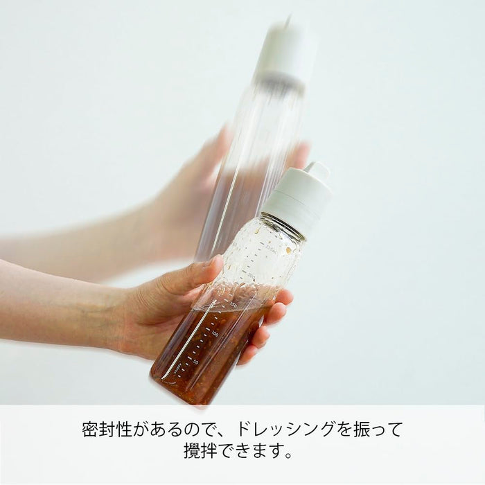 Hario One-Touch 250Ml Dressing Bottle Pale Gray ODBN250PGR-Kiichin - The #1 Place for Japanese Goods in Your Hand!