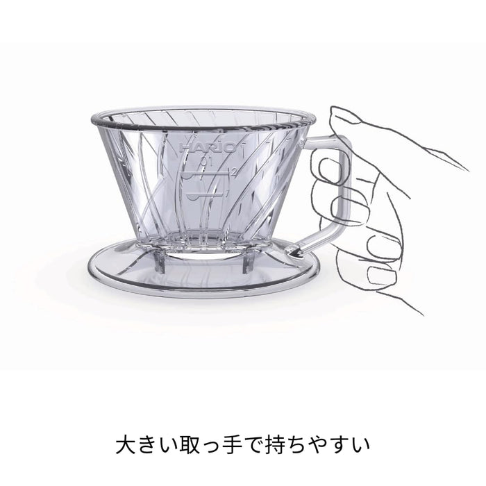 Hario Hario Pegasus Dripper 01 Clear 1-2 Cups Hand Drip Coffee Maker Japan