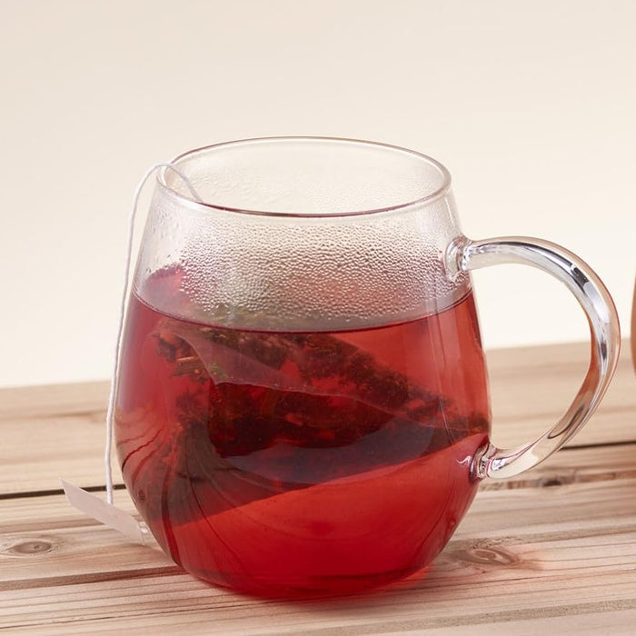 Hario Round Mug Set of 2 360ml Heat Resistant Glass Microwave Safe-Kiichin - The #1 Place for Japanese Goods in Your Hand!