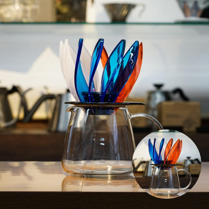 Hario V60 Suiren 02 Tricolor Coffee Dripper 1-4 Cups 2024 Limited Edition-Kiichin - The #1 Place for Japanese Goods in Your Hand!