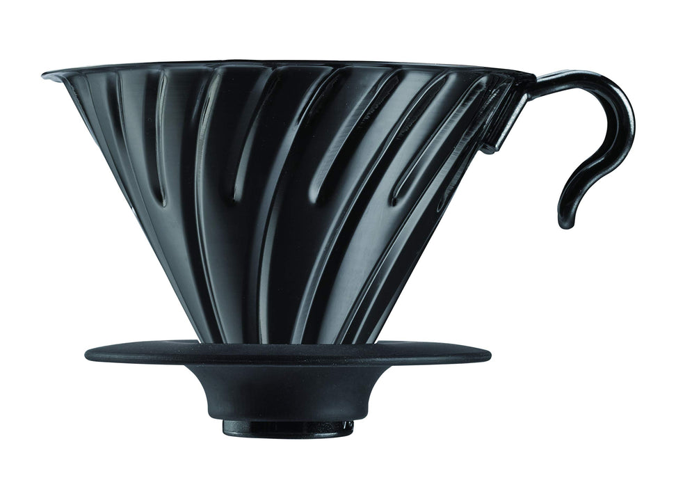 Hario V60 Metal Coffee Dripper Matte Black 1-4 Cups Vdm-02-Mb