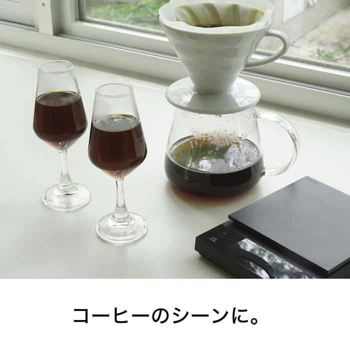 Hario 120ml Whiskey Tasting Glass Goblet Liqueur Footed HWG-120-Kiichin - The #1 Place for Japanese Goods in Your Hand!