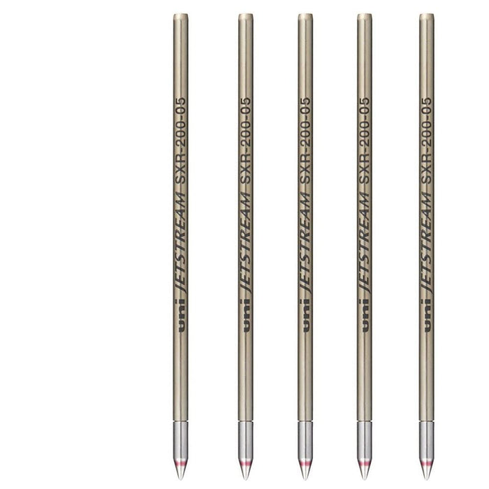 Mitsubishi Pencil Jet Stream Prime 0.5mm Red Refill 5 Pieces-Kiichin - The #1 Place for Japanese Goods in Your Hand!
