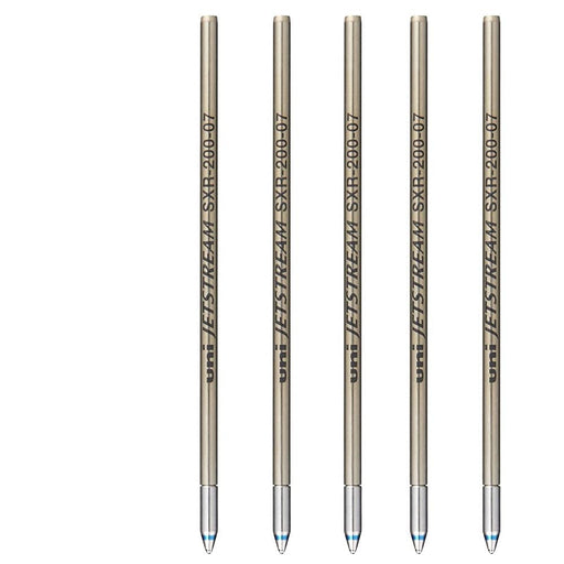 Mitsubishi Pencil Jet Stream Prime Blue Refill 0.7mm - Pack of 5-Kiichin - The #1 Place for Japanese Goods in Your Hand!