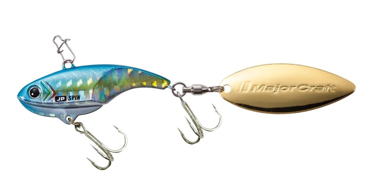 Major Craft Paraspin 18G Metal Jig Silver-Stripe Round Herring #73-Kiichin - The #1 Place for Japanese Goods in Your Hand!