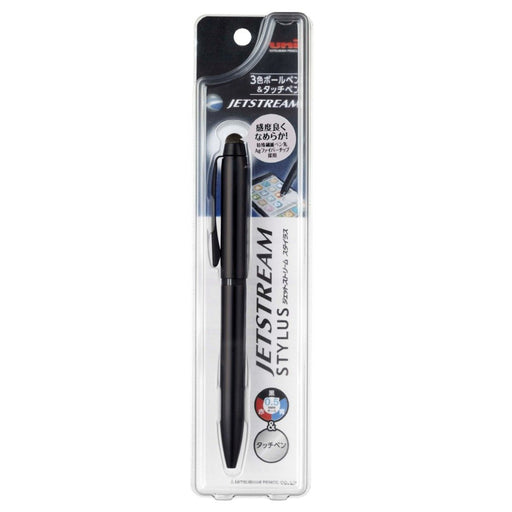 Mitsubishi Pencil Jet Stream 0.5 Black 3 Color Ballpoint & Touch Pen Easy Write Retractable-Kiichin - The #1 Place for Japanese Goods in Your Hand!