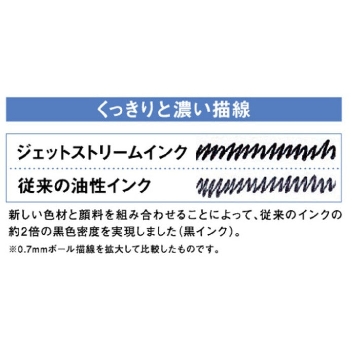 Mitsubishi Pencil 3-Color Ballpoint and Touch Jet Stream Stylus Retractable 0.5 Navy-Kiichin - The #1 Place for Japanese Goods in Your Hand!