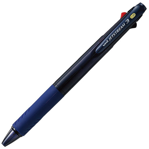 Mitsubishi Pencil Jet Stream 3-Color Ballpoint Pen 0.38 Transparent Navy Easy to Write-Kiichin - The #1 Place for Japanese Goods in Your Hand!