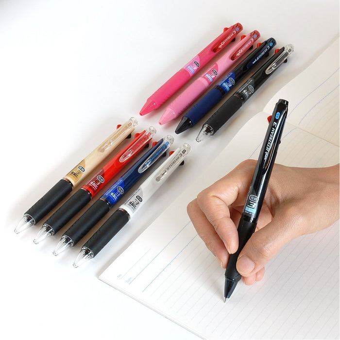 Mitsubishi Pencil 3-Color Jet Stream Ballpoint Pen 0.5mm Easy Write Navy-Kiichin - The #1 Place for Japanese Goods in Your Hand!