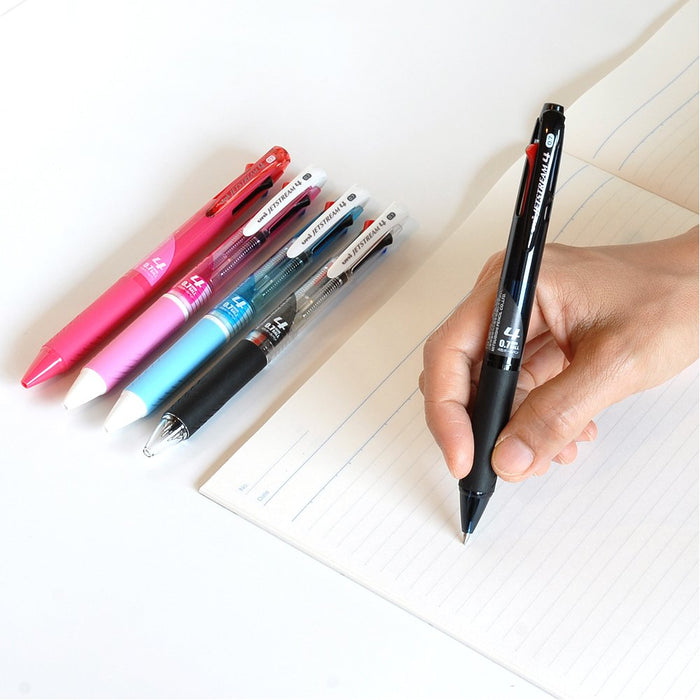 Mitsubishi Pencil Jet Stream 4 Color 0.7 Ballpoint Pen Easy to Write Light Blue-Kiichin - The #1 Place for Japanese Goods in Your Hand!