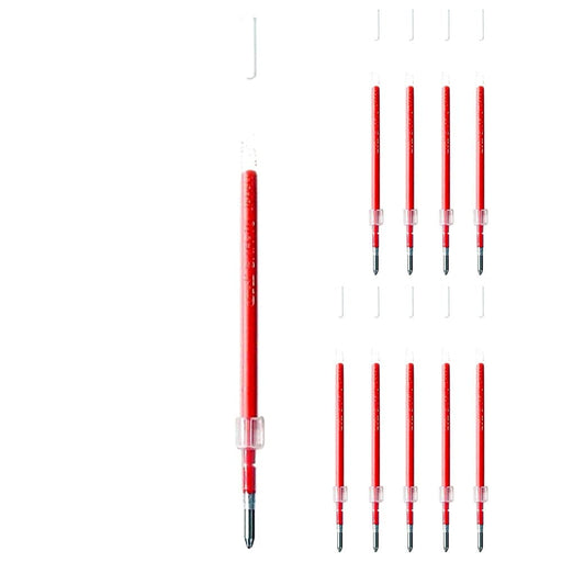 Mitsubishi Pencil Ballpoint Pen Red Ink Refill Sxr10 - Pack of 10-Kiichin - The #1 Place for Japanese Goods in Your Hand!