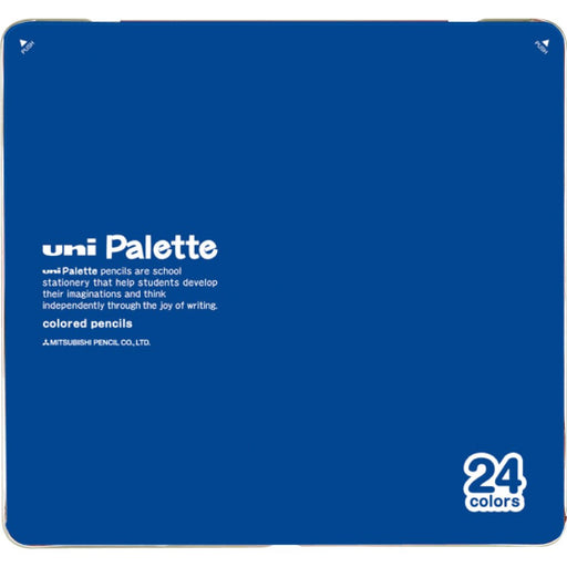 Mitsubishi Pencil 24 Colors Blue Uni Palette Colored Pencil for Elementary School-Kiichin - The #1 Place for Japanese Goods in Your Hand!