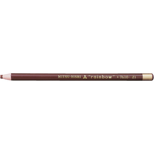 Mitsubishi Pencil Aqueous Dermatograph No.7610 Brown Colored Pencils 1 Dozen-Kiichin - The #1 Place for Japanese Goods in Your Hand!