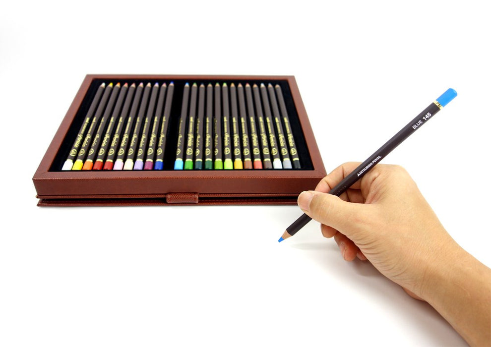 Mitsubishi Pencil Unicolor Perisia 24 Colored Pencil Set Ucpplc24C-Kiichin - The #1 Place for Japanese Goods in Your Hand!