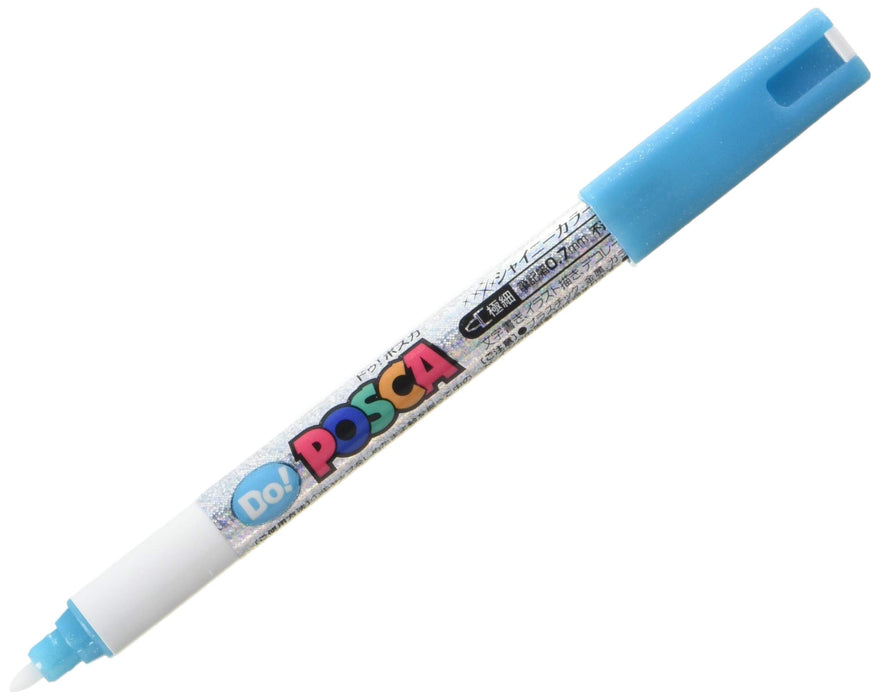 Mitsubishi Pencil Do! Posca Pc1Mds.48 in Shiny Sky Blue Color-Kiichin - The #1 Place for Japanese Goods in Your Hand!