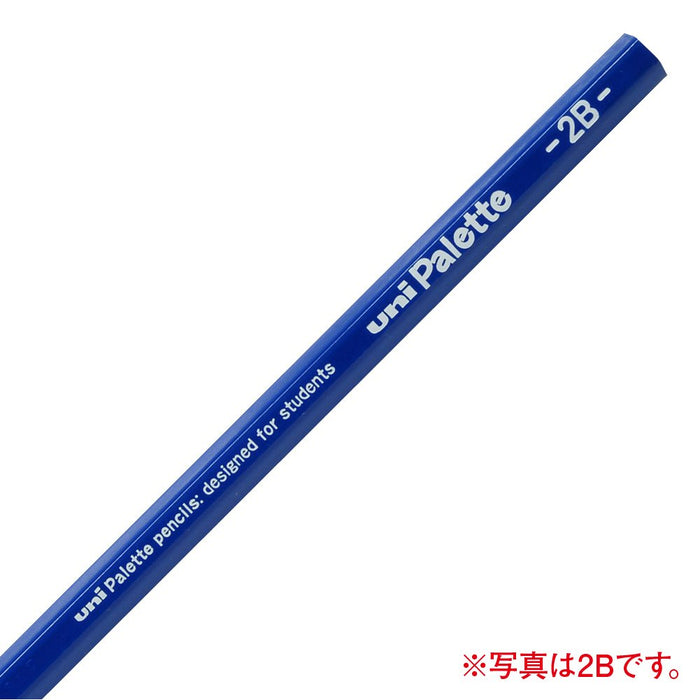Mitsubishi Pencil Uni Palette 4B Pastel Blue Drawing Pencil Pack of 12-Kiichin - The #1 Place for Japanese Goods in Your Hand!