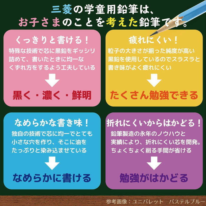 Mitsubishi Pencil Uni Palette B Drawing Pencil Color Effect Inspiration 1 Dozen-Kiichin - The #1 Place for Japanese Goods in Your Hand!