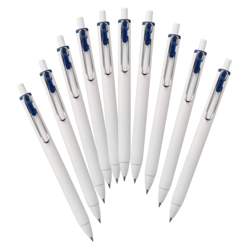 Mitsubishi Pencil 10-Pack Uniball One Gel Ballpoint Pen 0.5 Blue Black Hako Umns05.64-Kiichin - The #1 Place for Japanese Goods in Your Hand!