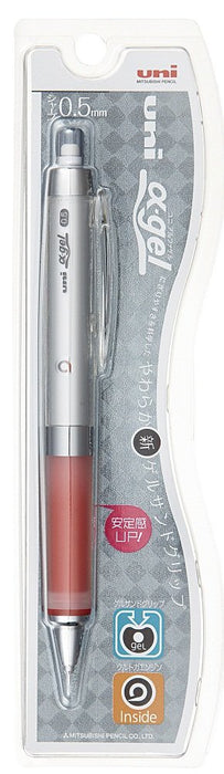 Mitsubishi Pencil Alpha Gel Mechanical Pencil 0.5 Kurtoga Concentrated Red M5858Gg1P.15-Kiichin - The #1 Place for Japanese Goods in Your Hand!