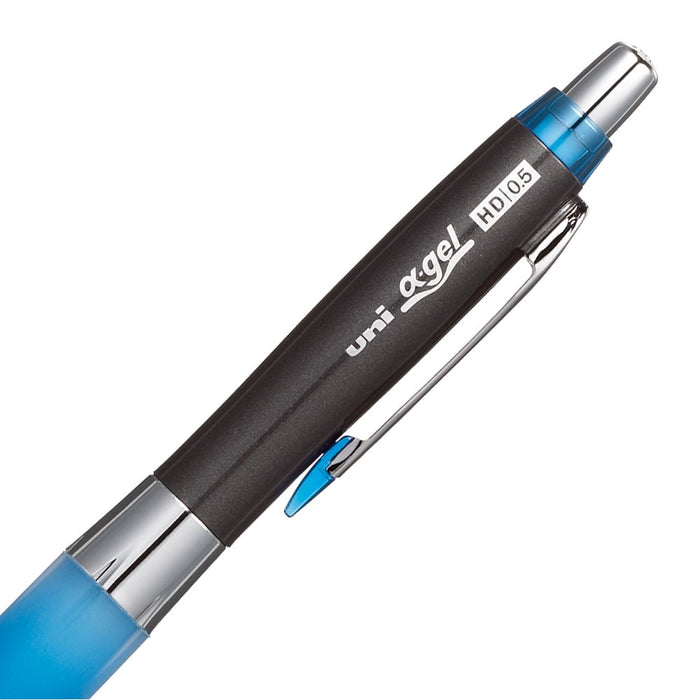 Mitsubishi Pencil Alpha Gel Mechanical Pencil - 0.5 Hard Royal Blue-Kiichin - The #1 Place for Japanese Goods in Your Hand!