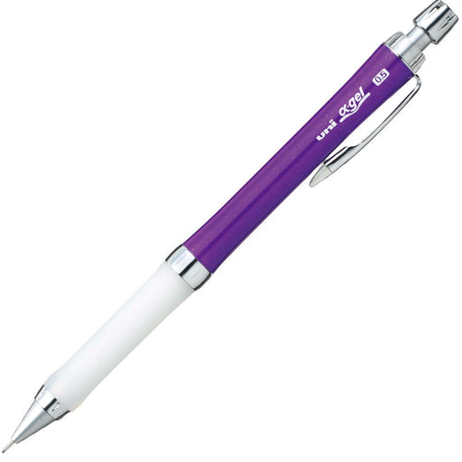 Mitsubishi Pencil Alpha Gel Slim 0.5 Mechanical Pencil Soft Glossy Purple-Kiichin - The #1 Place for Japanese Goods in Your Hand!